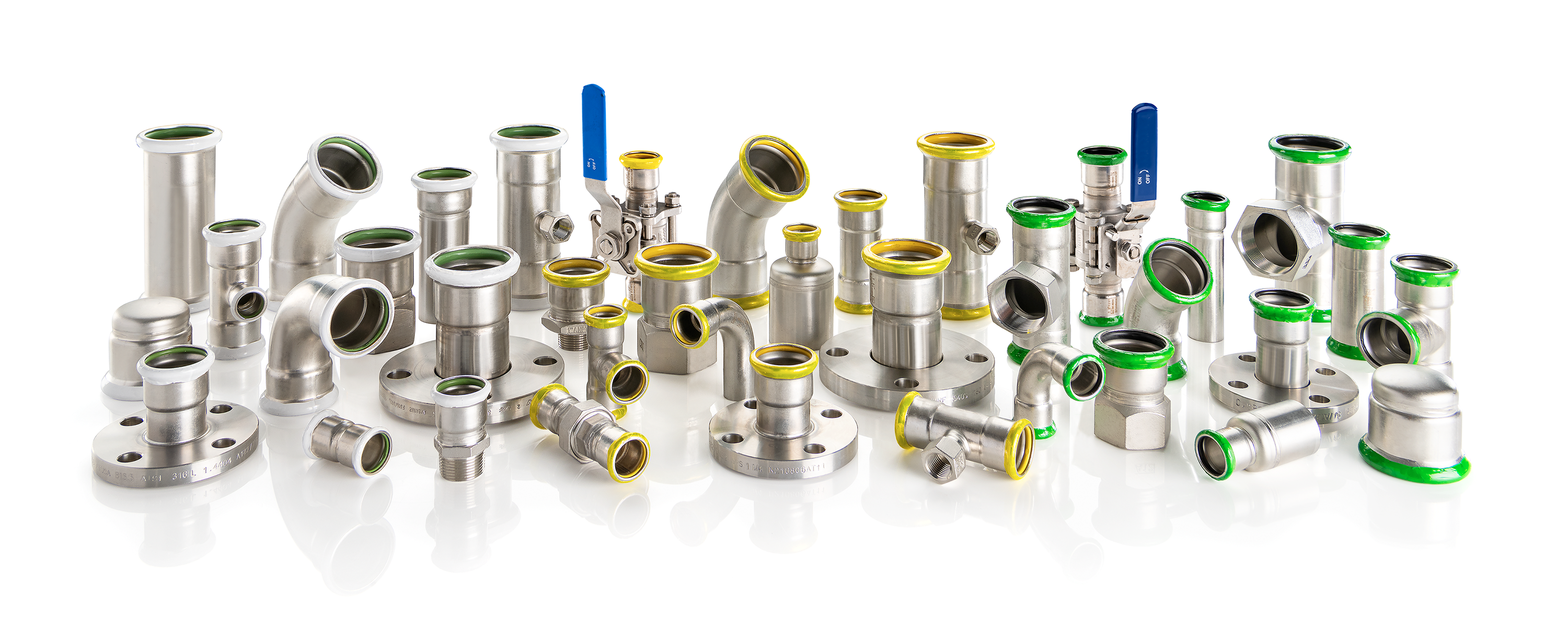 MeritPress Stainless Press Fittings & Valves by Merit Brass Co.